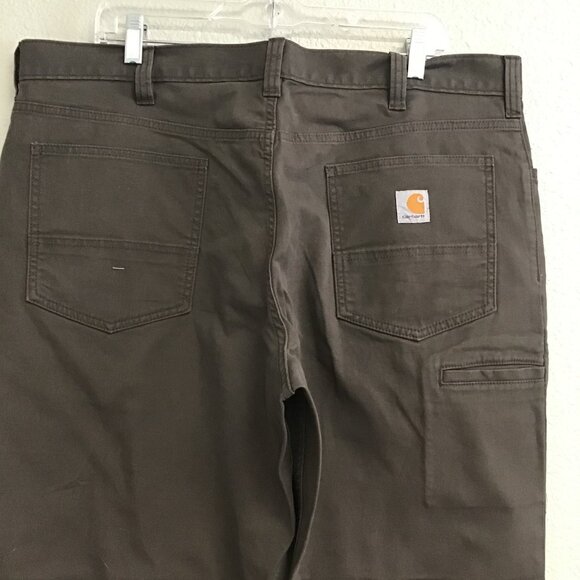 Carhartt Relaxed Fit Work Wear Pants Mens Size 40 x 30 Brown - Picture 6 of 10